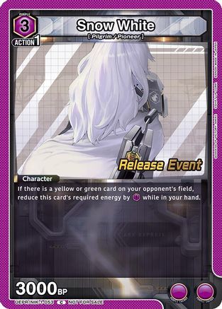 Snow White (053) (UEPR/NIK-1-053) - UE14BT GODDESS OF VICTORY NIKKE Release Event Cards