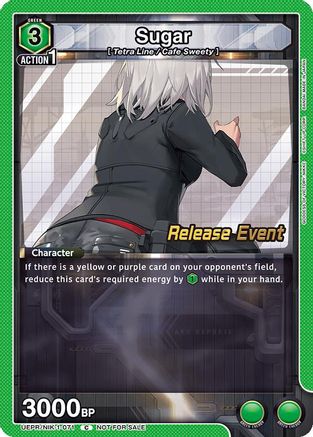 Sugar (UEPR/NIK-1-071) - UE14BT GODDESS OF VICTORY NIKKE Release Event Cards