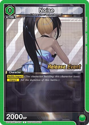 Noise (UEPR/NIK-1-079) - UE14BT GODDESS OF VICTORY NIKKE Release Event Cards