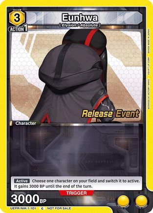 Eunhwa (UEPR/NIK-1-101) - UE14BT GODDESS OF VICTORY NIKKE Release Event Cards