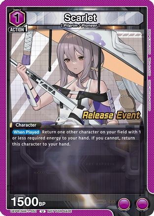 Scarlet (051) (UEPR/NIK-1-051) - UE14BT GODDESS OF VICTORY NIKKE Release Event Cards