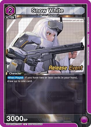 Snow White (054) (UEPR/NIK-1-054) - UE14BT GODDESS OF VICTORY NIKKE Release Event Cards