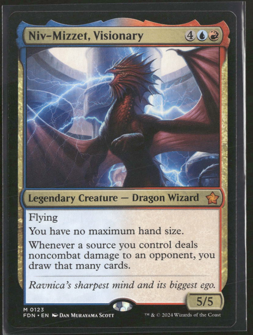 Foundations Niv-Mizzet, Visionary #123