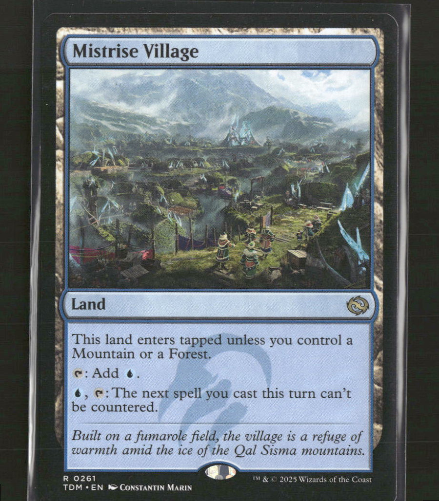 Tarkir: Dragonstorm Mistrise Village #261
