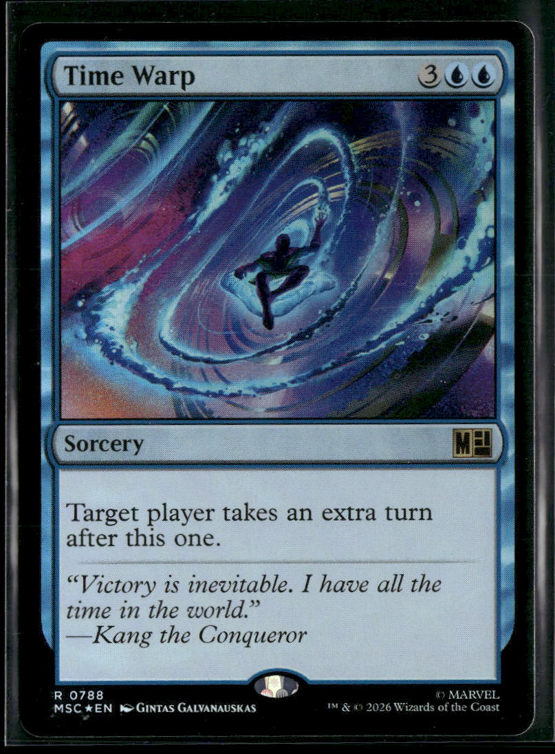 Commander: Marvel Super Heroes Time Warp Foil #788