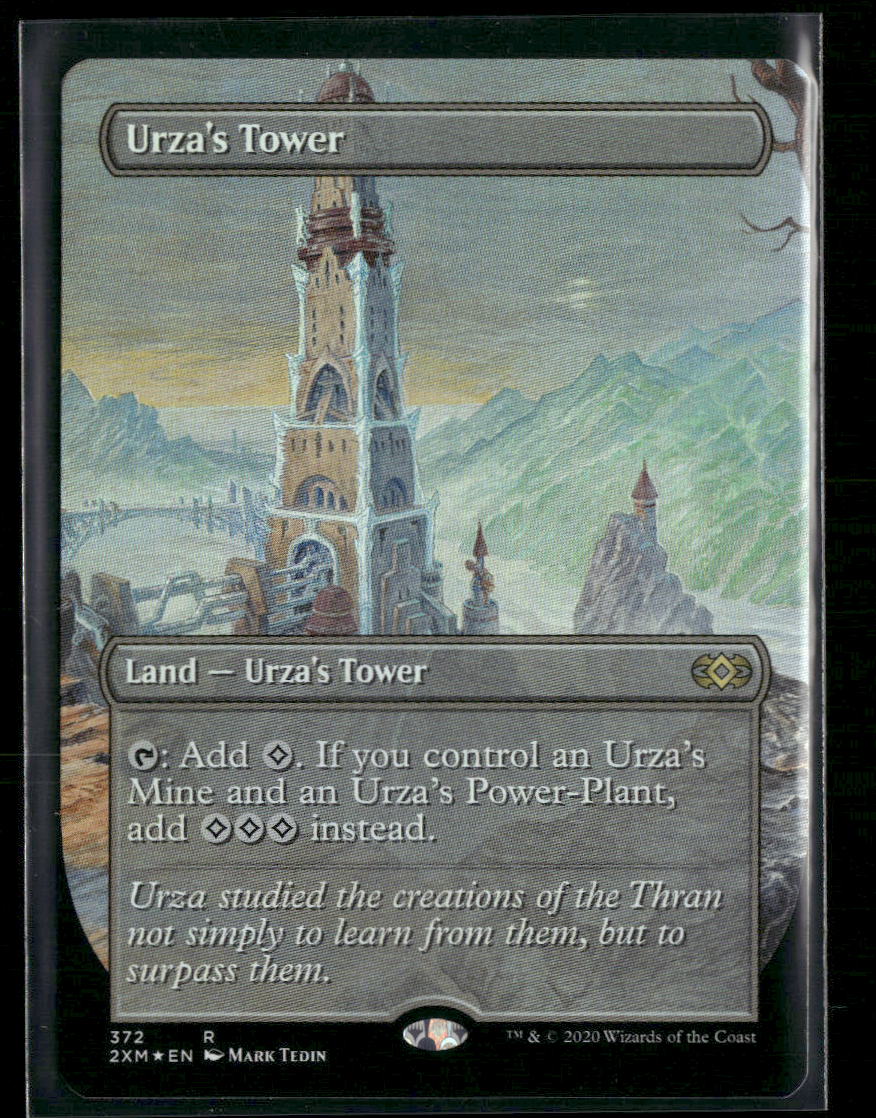Double Masters Urza's Tower (Borderless) Foil #372