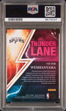 2023 Panini Select Thunder Lane Victor Wembanyama 10 PSA #5