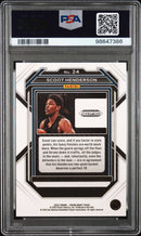 2023 Panini Prizm Draft Picks Scoot Henderson 10 PSA #24