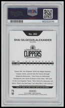 2018 Panini Hoops S.Gilgeous-Alexander 10 PSA #262