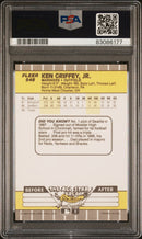 1989 Fleer Ken Griffey Jr. 9 PSA #548