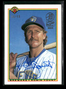 2023 Bowman Certified Autographs Issue #/49 Robin Yount #404