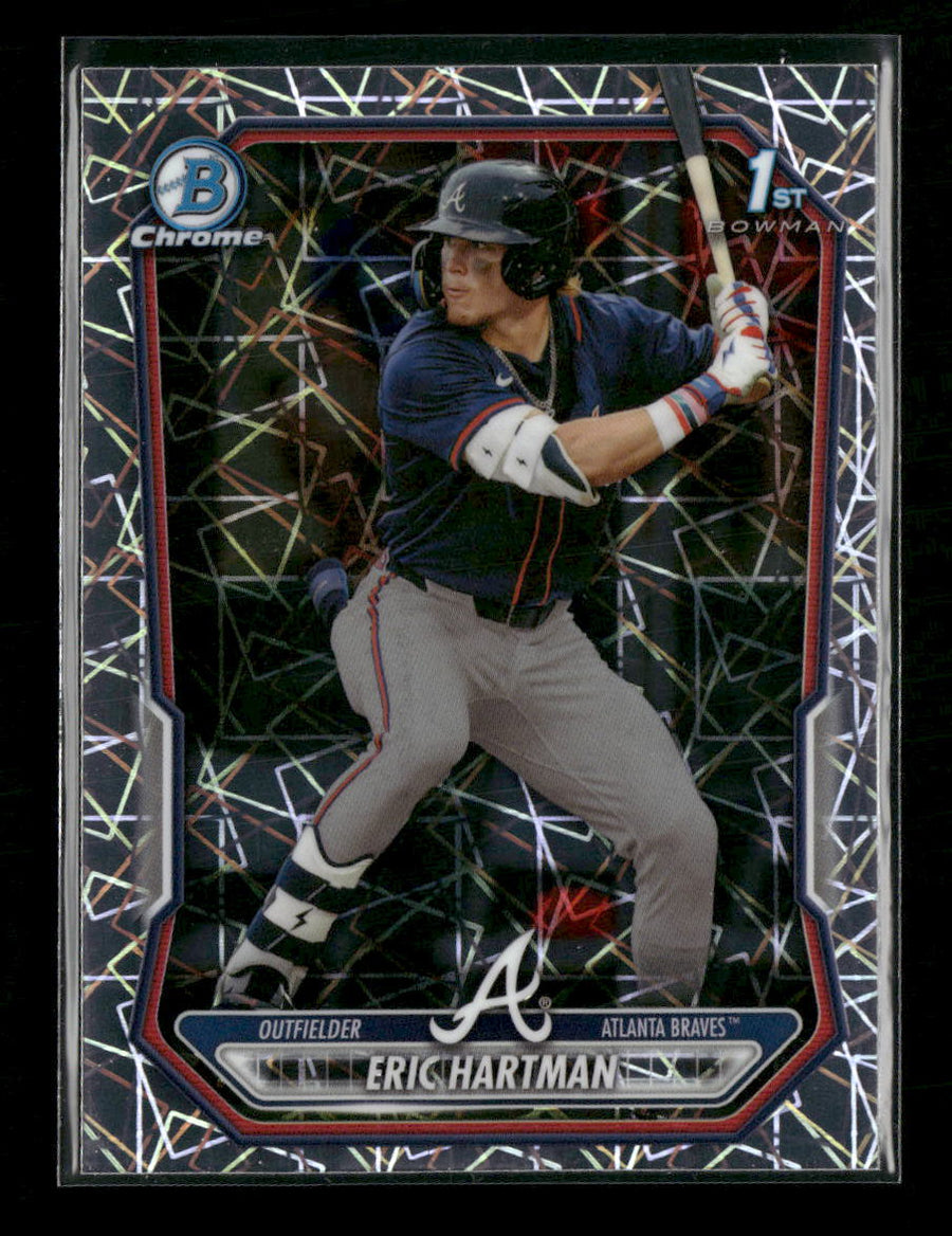 2026 Bowman Chrome Prospects Lazer Refractor Eric Hartman #BCP-102
