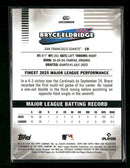 2026 Finest Blue Mini-Diamond Refractors Bryce Eldridge Rookie #/150 #138