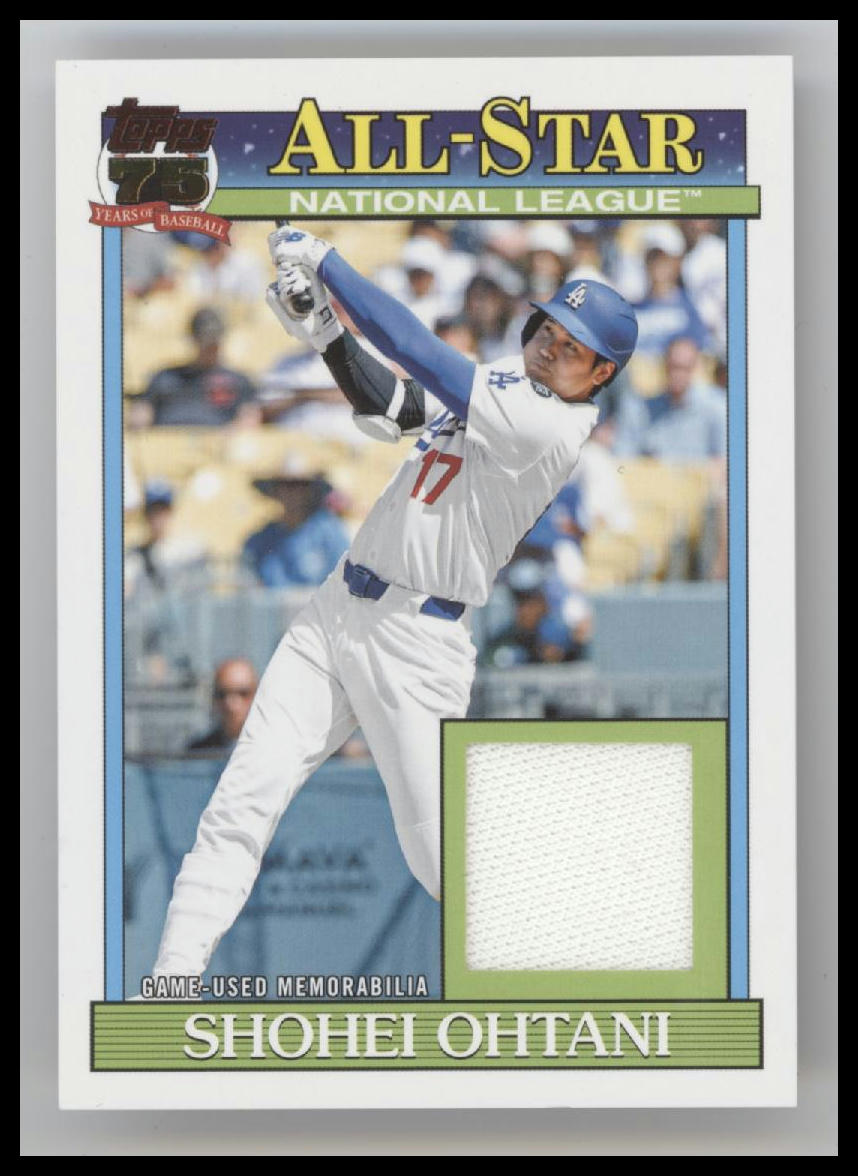 2026 Topps 35th Anniversary All-Stars Relics Shohei Ohtani #91ASR-SO