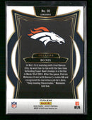 2024 Panini Select Black & Green Prizm Shock Bo Nix Rookie #30