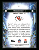 2025 Topps Chrome Cosmic Light Speed Patrick Mahomes II #LS-6