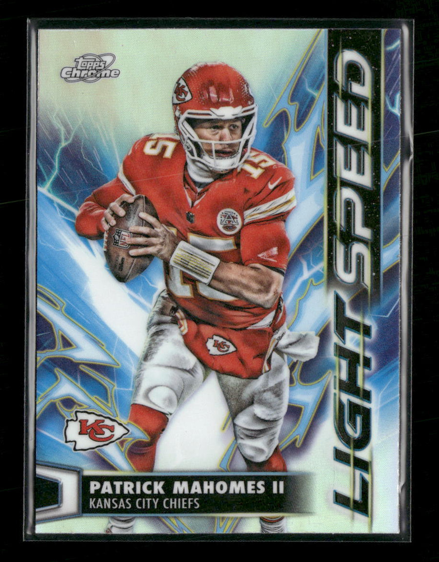 2025 Topps Chrome Cosmic Light Speed Patrick Mahomes II #LS-6