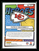 2022 Panini Prestige Heroes Patrick Mahomes II #H-4