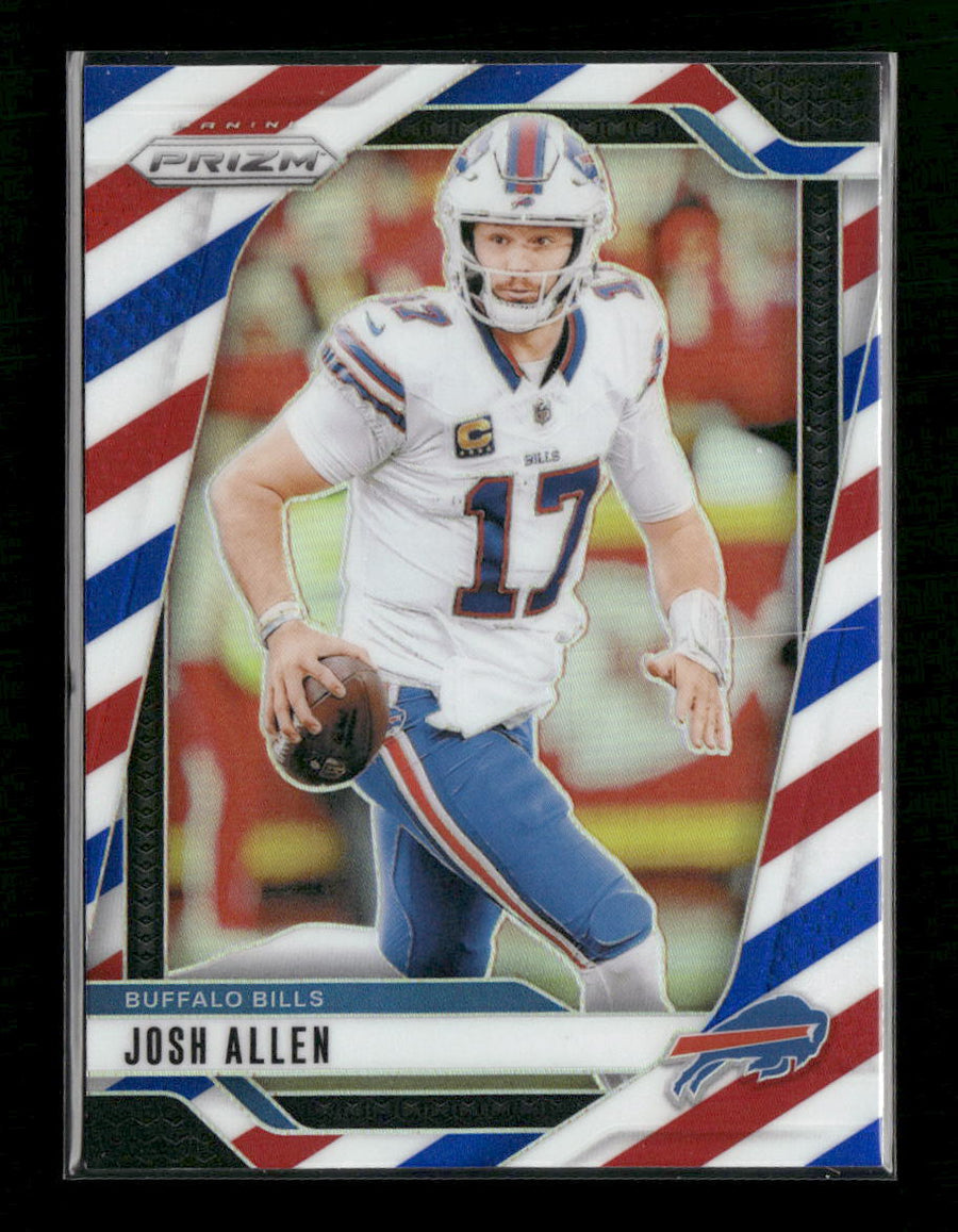 2024 Panini Prizm Red White and Blue Josh Allen #28