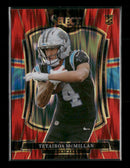 2025 Panini Select Red Prizm Shock Tetairoa McMillan Rookie #/249 #144