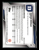 2025 Bowman University Aqua Mini-Diamond Refractor Darian Mensah #/325 #13