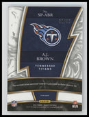 2021 Panini Select Sparks White Prizm A.J. Brown #/35 #SP-ABR