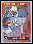 2024 Donruss Passing the Torch Chris Johnson / Tyjae Spears #/199 #PTT-TIT