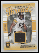 2022 Donruss Elite Throwback Threads Singles James Harrison #/299 #TT-5