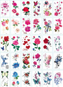 A set of 30 tattoo stickers