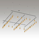 SONNEMAN Suspenders 72 Inch Extended 2-Tier Grid LED Lighting System