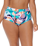 Raisins Curve Plus Size Printed Korakia Island Bikini, Size 18W