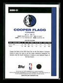 2025-26 Topps 1980-81 Topps Basketball Cooper Flagg #80BK-51