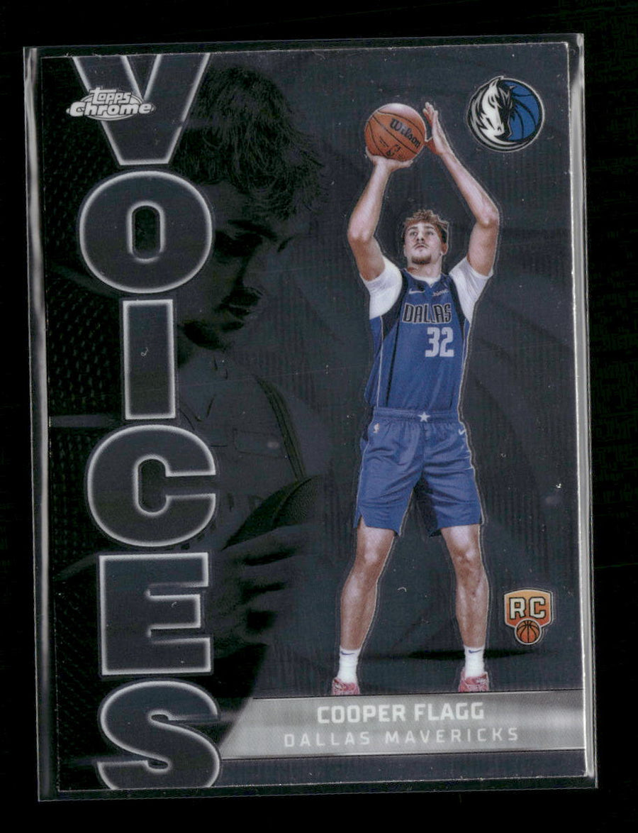 2025-26 Topps Chrome Voices Cooper Flagg #VS-6
