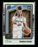 2024-25 Donruss Optic Holo Stephon Castle Rookie #254