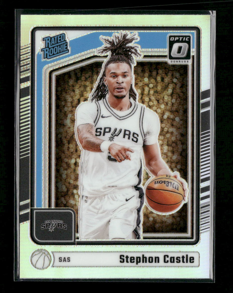 2024-25 Donruss Optic Holo Stephon Castle Rookie #254