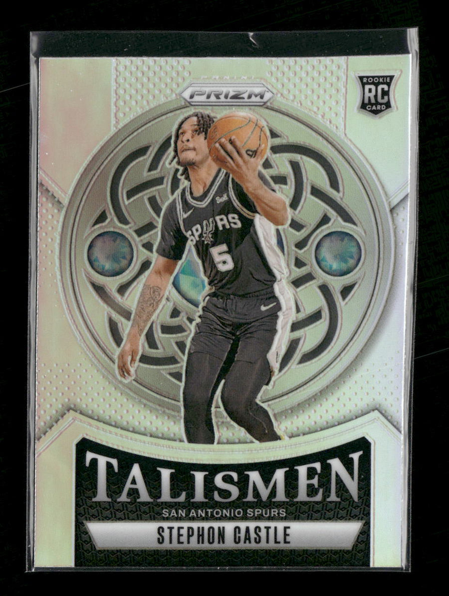 2024-25 Panini Prizm Talismen Prizms Silver Stephon Castle #14