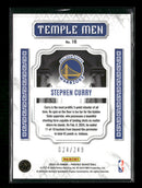 2023-24 Panini Phoenix Temple Men Phoenix Orange Ice Stephen Curry #/249 #16
