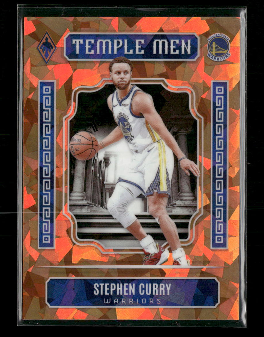 2023-24 Panini Phoenix Temple Men Phoenix Orange Ice Stephen Curry #/249 #16