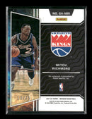 2021-22 Panini Obsidian Galaxy Etch Purple Mitch Richmond #/75 Auto #GA-MRI