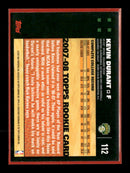 2007-08 Topps Kevin Durant Rookie #112