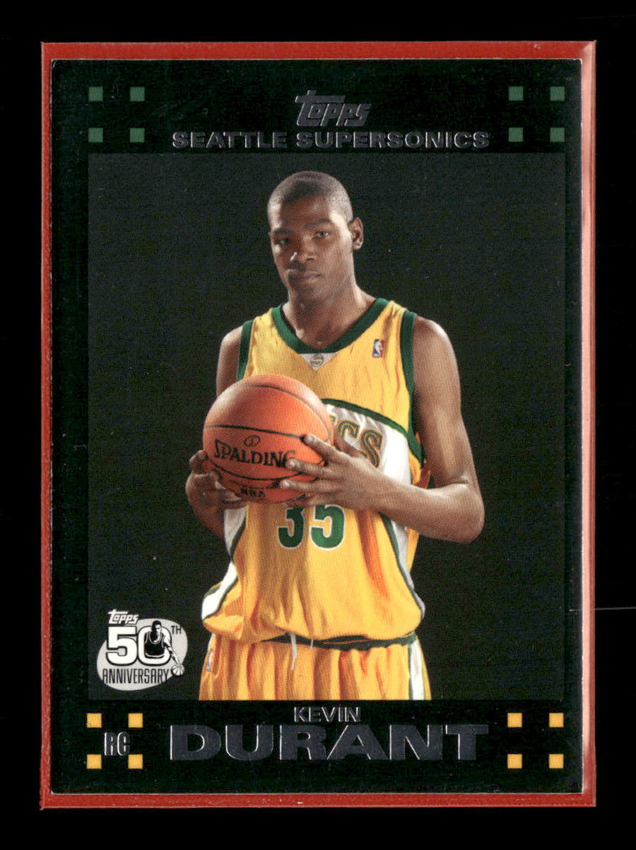 2007-08 Topps Kevin Durant Rookie #112