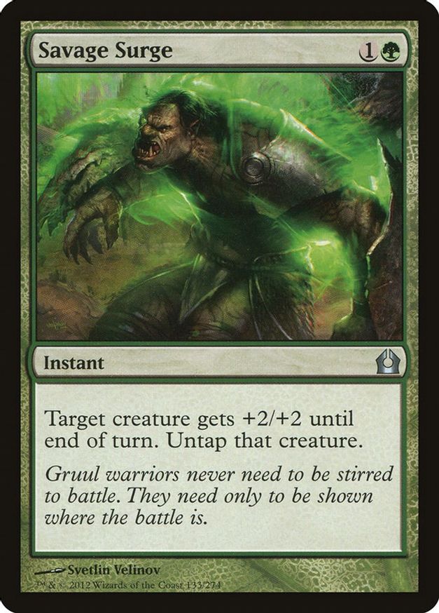 Savage Surge | 133 | Return to Ravnica