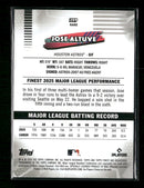 2026 Finest Black Refractors Jose Altuve #/10 #209