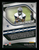 2025 Panini Prizm Black and Blue Checker George Pickens #71
