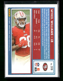 2025 Donruss Optic Rated Rookies Preview Purple Mykel Williams Rookie #/50 #319