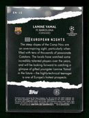 2023-24 Topps UEFA Club Competitions European Nights Lamine Yamal #EN-10