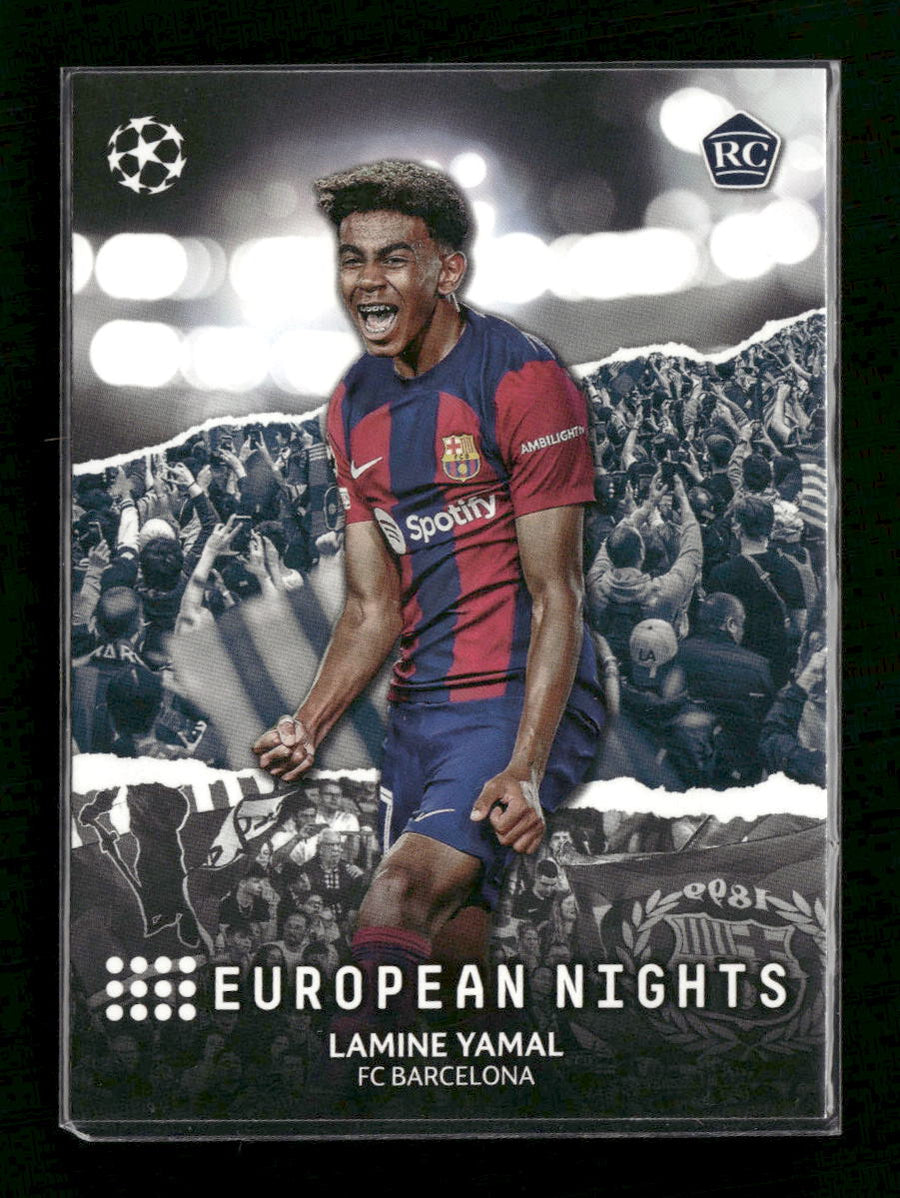 2023-24 Topps UEFA Club Competitions European Nights Lamine Yamal #EN-10