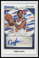 2025-26 Panini Donruss Ink Auto Dink Pate #INK-DKP