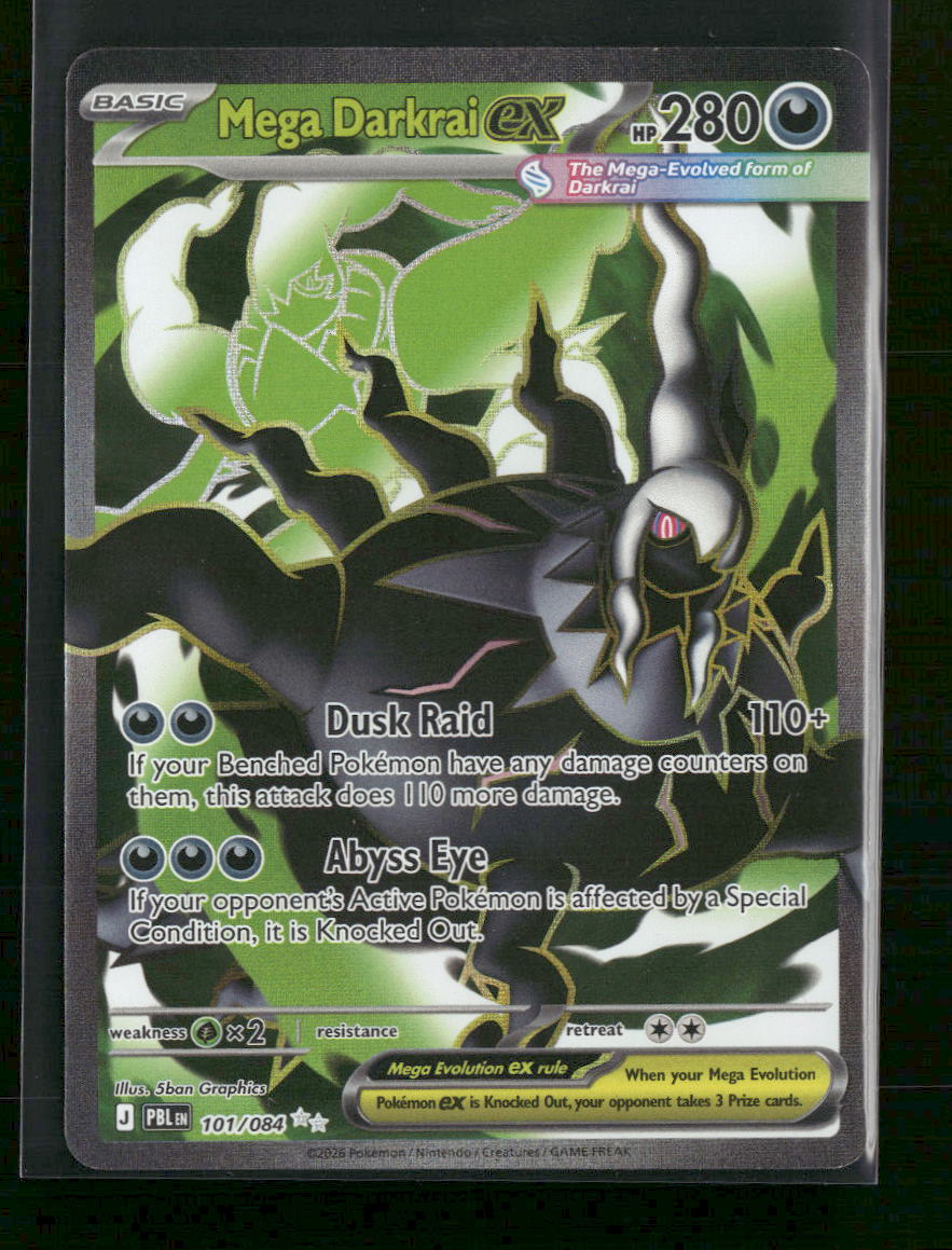 ME05: Pitch Black Mega Darkrai ex #101/084