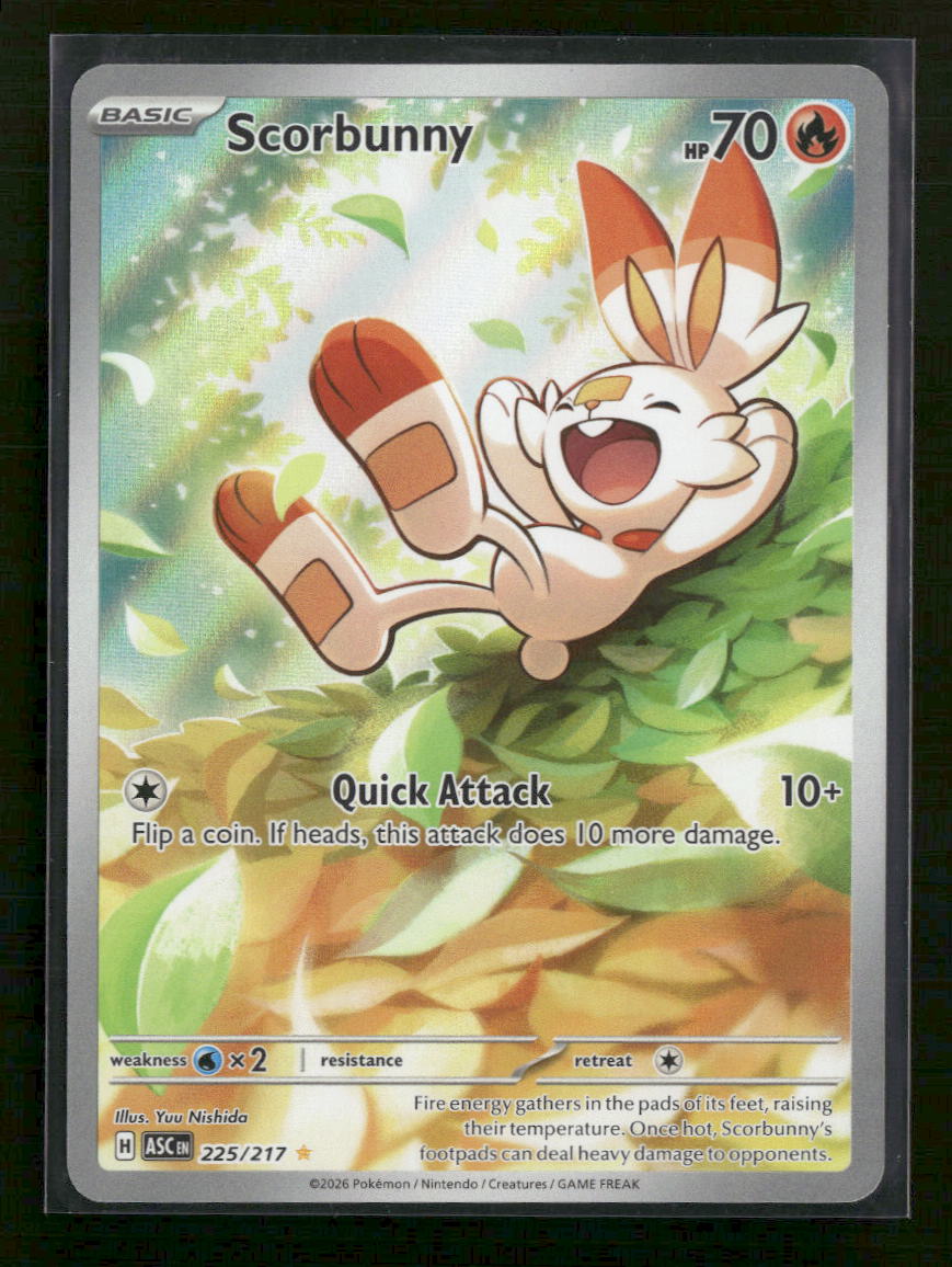 ME: Ascended Heroes Scorbunny #225/217